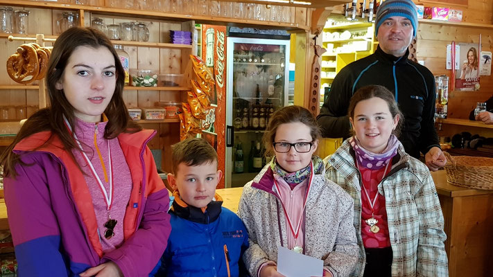 Siegerehrung Gruppe "Clubtreff Hintersee"