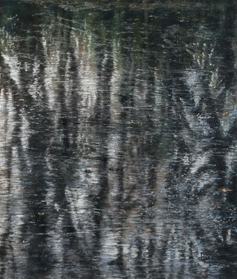 Reflets de Chéméré, 30 x 40 cm, vendu