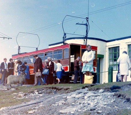 SMR Tramcar at Snaefell Summit, IOM 5.78
