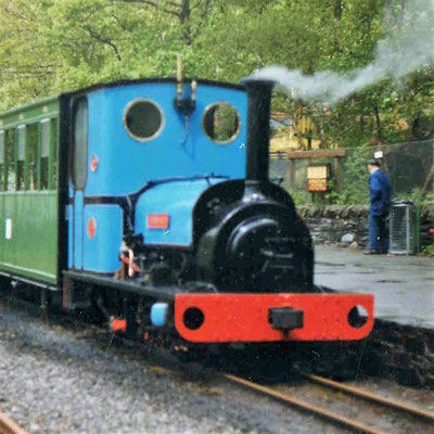 HE 0-4-0ST at Llanberis Lake Railway 1971