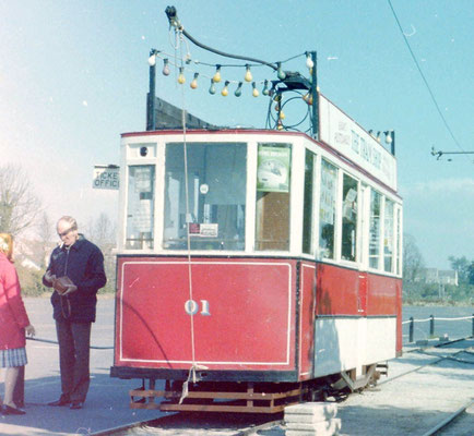 Tramcar at Seaton Tramway, Devon 4.78