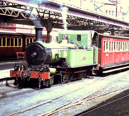 IOM Train at Douglas Station 1968