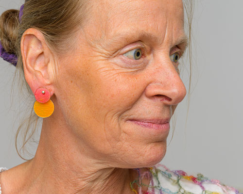 Ohrstecker Pergament Paar 70 Euro