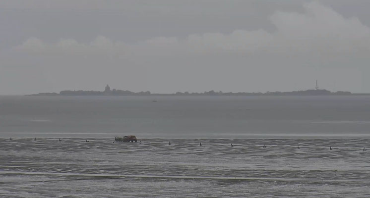 Beide Boote wieder aufgenommen, unser Trecker und der Unimog der BF © FF-Duhnen