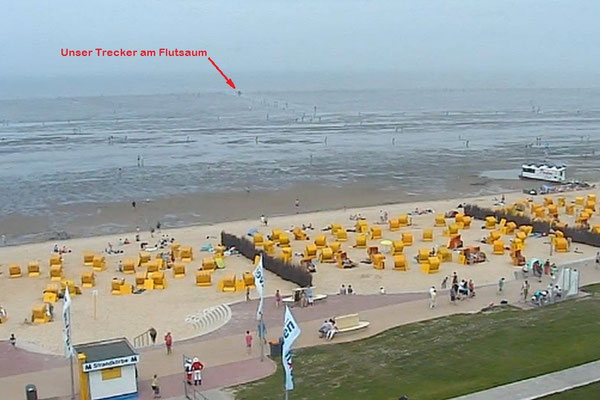 Vor dem Duhner Strand © Freiwillige Feuerwehr Cuxhaven-Duhnen