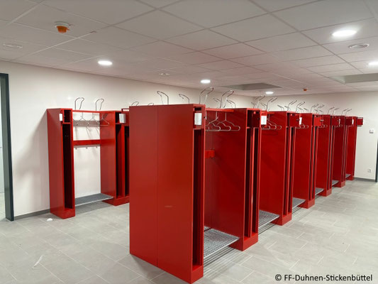 Die Herrenumkleide FF und JF © FF-Duhnen-Stickenbüttel