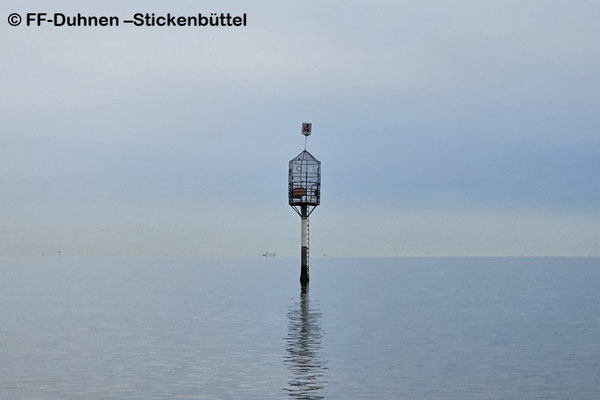 Passieren Rettungsbake 4 © FF-Duhnen –Stickenbüttel