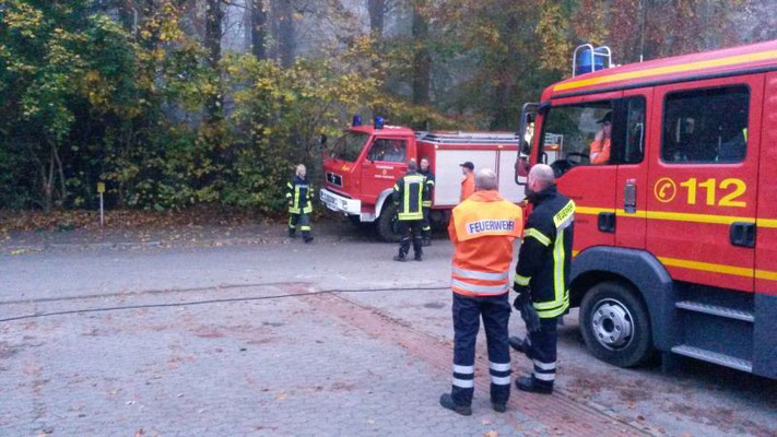 Warten auf die nächste Aufgabe © Freiwillige Feuerwehr Cuxhaven-Duhnen