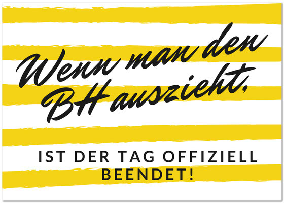 Postkarte "BH" | Rabenmütter Verlag