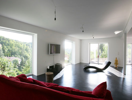Sanierung einer Villa in Stuttgart, 2007. Foto: A. Keller