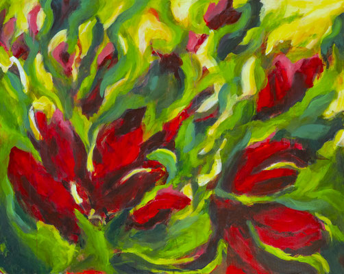 Summer farewell  80x100 Acryl auf Leinwand