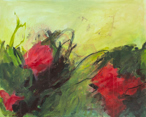 Sommerabend1 80x100 Acryl auf Leinwand