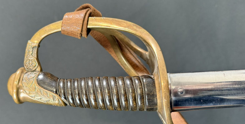 sabre officier de cavalerie mle 1883 lame droite 