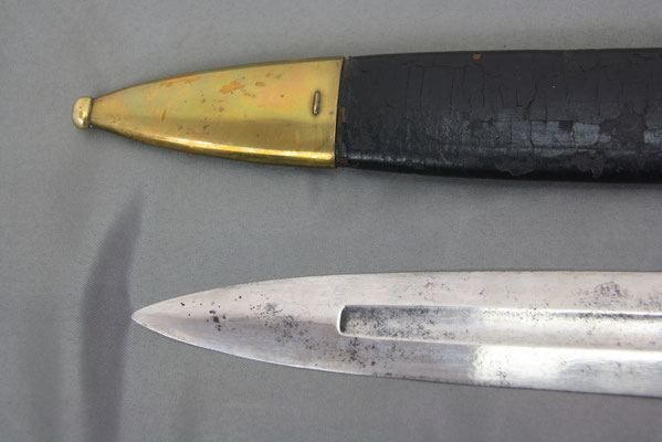 sabre glaive d'artillerie mle 1816 modifié garniture laiton 