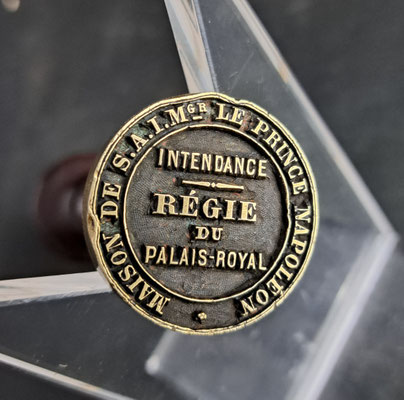 Sceau du palais royale du prince Napoléon 