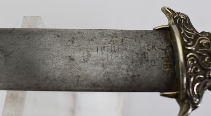 machette regementaire espagnole colonie 
