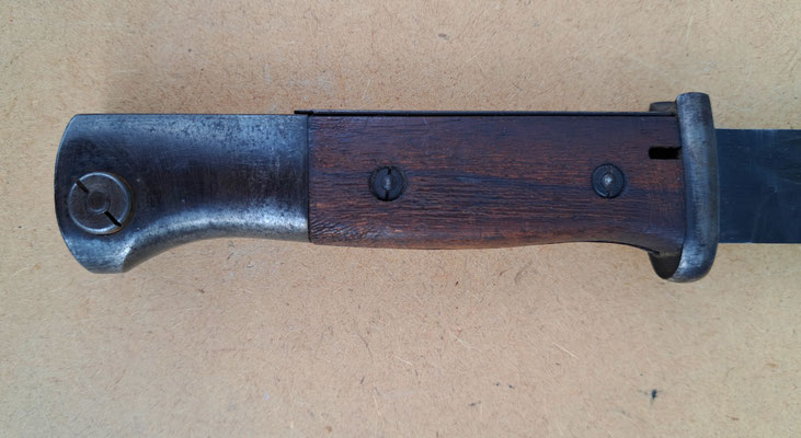 baïonnette Mauser 1884 - 98 code A W S