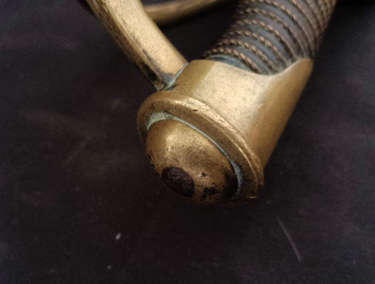 sabre cavalerie légére suisse modèle 1842 calotte courte 