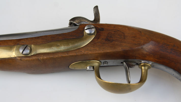 pistolet de cavalerie belge a percussion .
