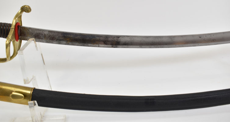  sabre officier infanterie modèle  1821 lame courbe 