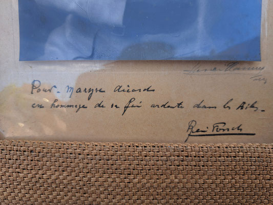 René Fonck as de l 'aviation française photographie dedicace 