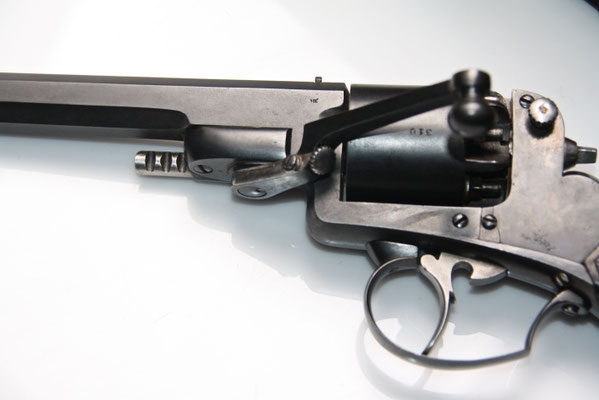 revolver Mangeot et Comblain bronzé noir