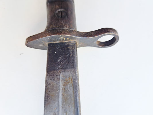 baïonnette US 17remington fourreau poinçonné.