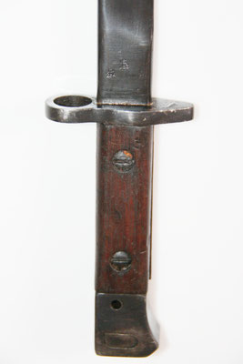 baïonnette anglaise MK 2 avec marquages.