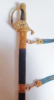 sabre d'officier de marine 1837