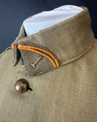 patte de col vareuse officier premier zouaves ww2