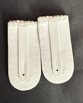 face arrière paire de pattes d'épaules officier prussien ww1