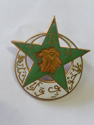  insigne 5° RTM.  DP 25 ber Prix 10 euros