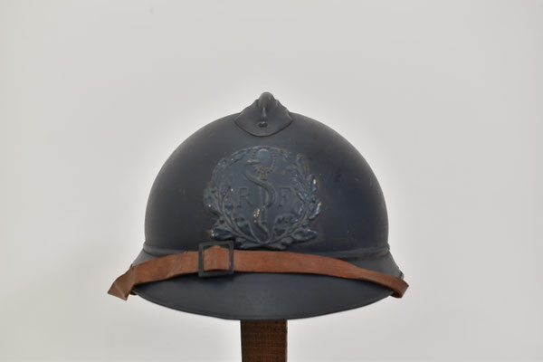 casque adrian service santé ww1
