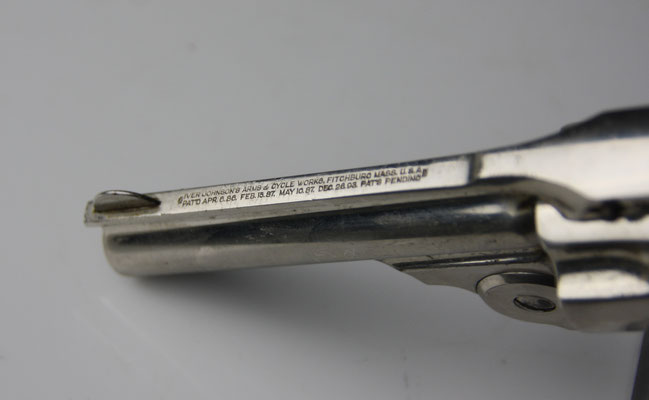 revolver iver johnson cal 38 nikelé .