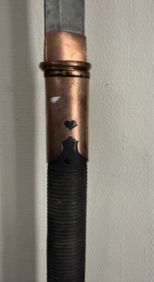 naginata avec son fourreau laqué