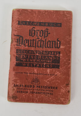 taschenbuch grossdeutchland 1941