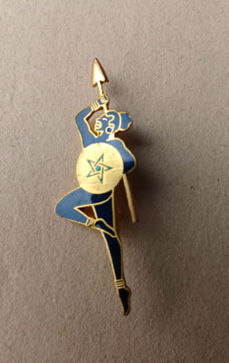insigne escadron Henri Arnaud ecole de chasse 708  Meknes numerotée 346. drago paris A672.prix reservéeuros 