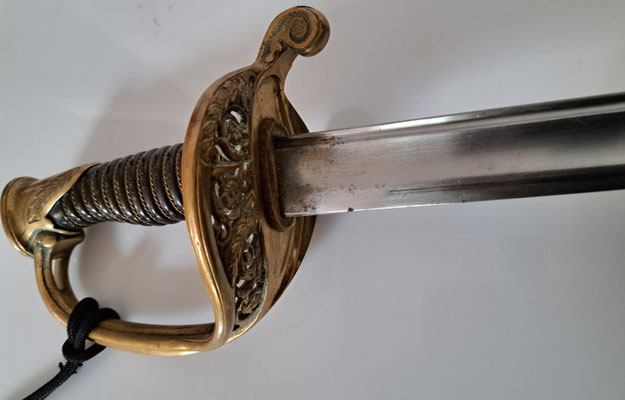 sabre d'adjudant modèle 1845 fabrication premiere guerre 