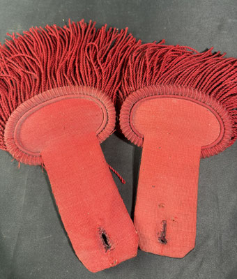 paire d'épaulettes de cuirassier modèle troupe
