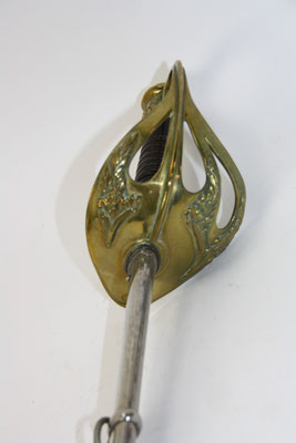 sabre d' officier des troupes à pieds modèle  1923 lame broite.