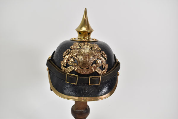 casque à pointe  bavarois ww1