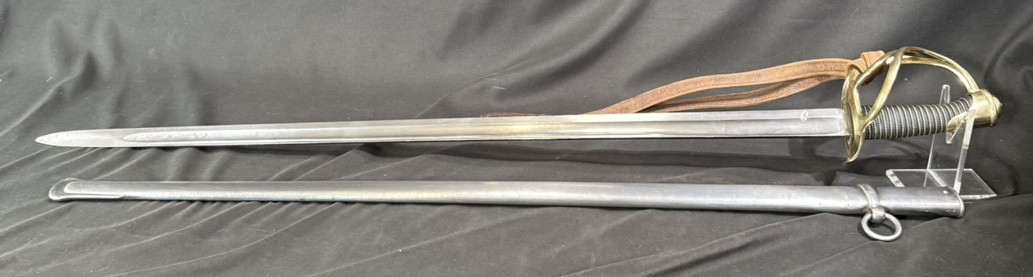 sabre cavalerie légere modele 1822 modifié 83 vue génerale 