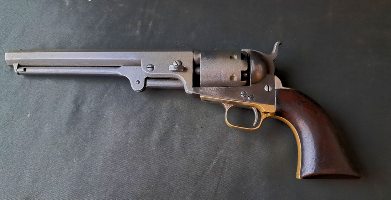Plaque Murale En Métal Arme à Feu - Décoration Pistolet Revolver 30x20 Cm