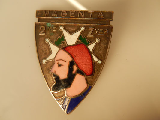  insigne 2° zouaves Mourgeon paris Prix : 40 euros 