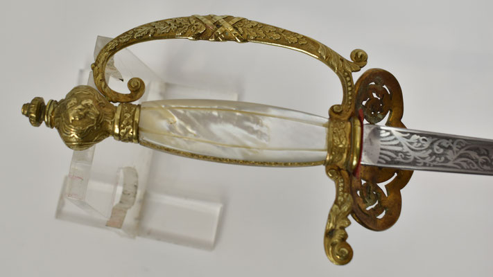 épée d’ingénieur des mines troisiéme republique 