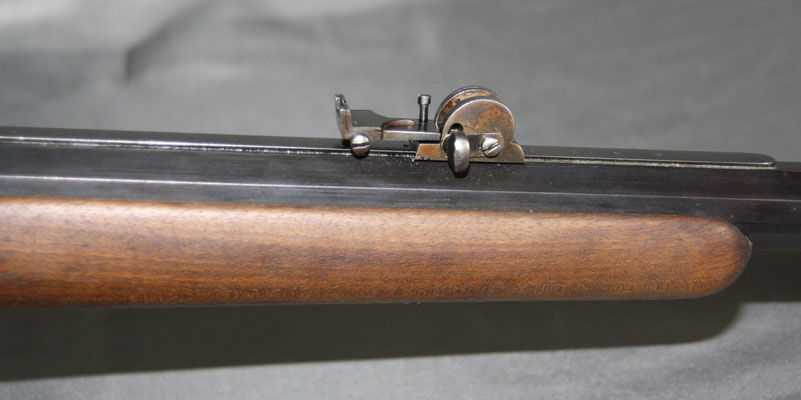 carabine suisse sytéme martini ddetails hausse coulissante.