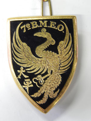 insigne 7° BMEO. DPN 43Rdép    prix : 50 euros 