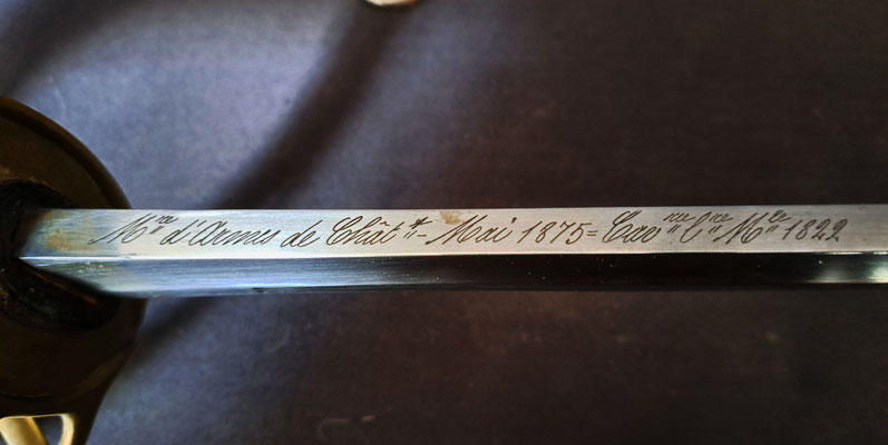 sabre cavalerie légére modèle 1822 / 82