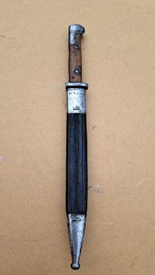 baïonnette mauser 1884-98 1er type 2ème version 