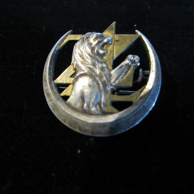 insigne 4° zouaves. attache pastille dos lisse sans marquage : prix : 35 euros 